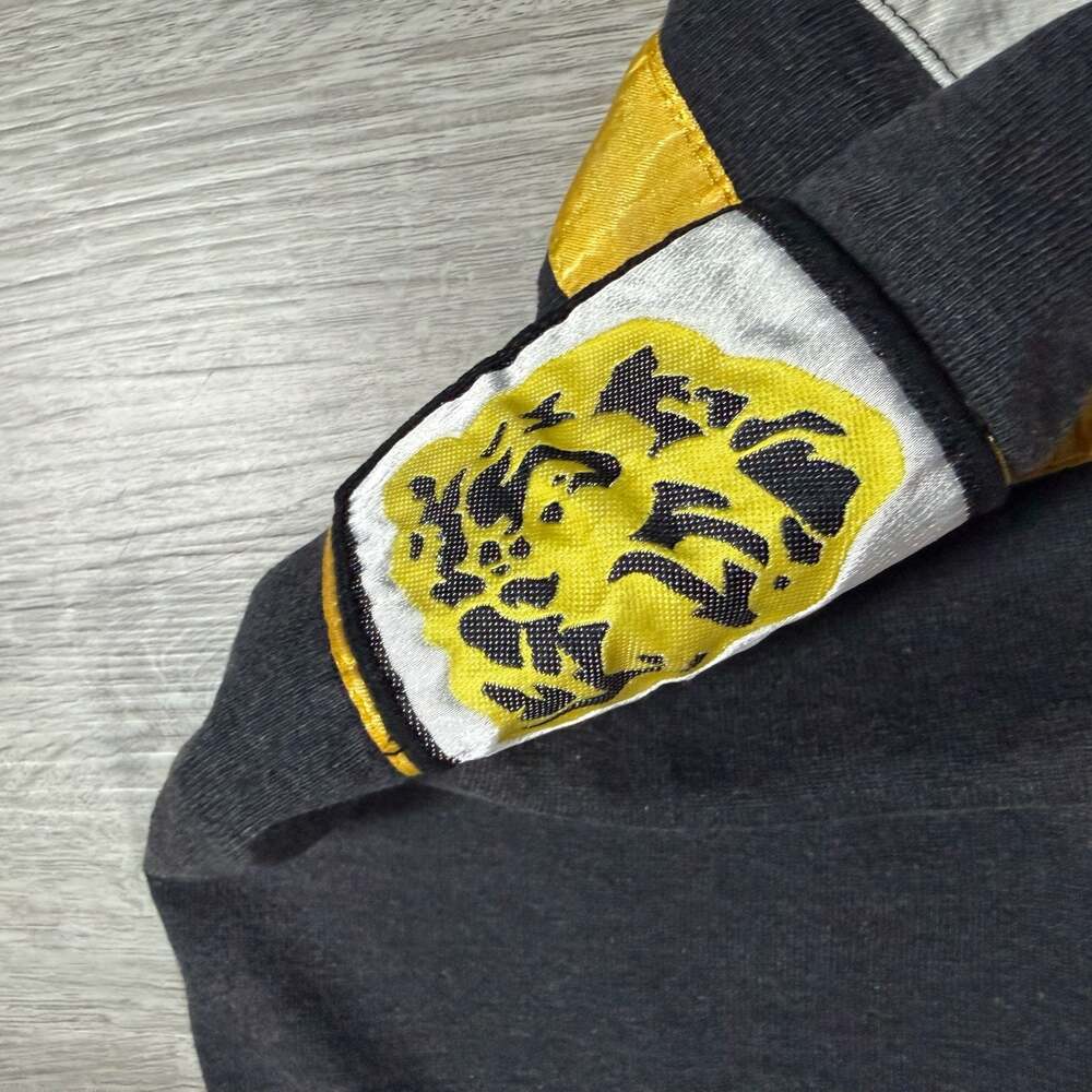Vintage 90s Starter Boston Bruins NHL Long Sleeve Jersey Sweater AOP Grunge - Picture 5 of 13